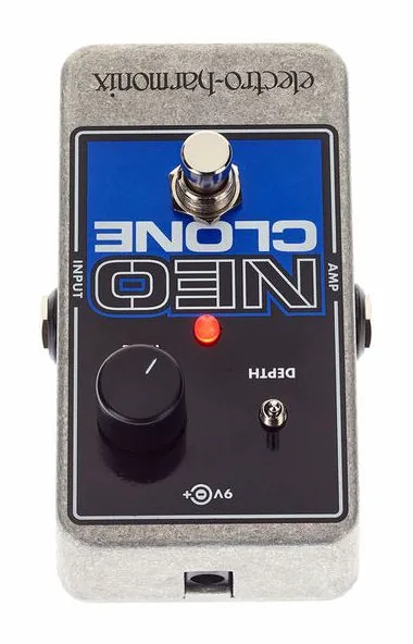 Electro Harmonix Neo Clone, connettori sul retro dell'unita