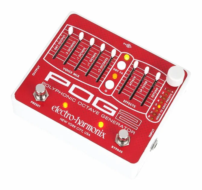 Electro Harmonix POG2 fotografato frontalmente