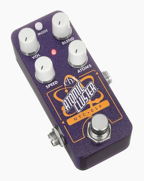 Electro Harmonix Pico Atomic Cluster, grafica del pannello superiore