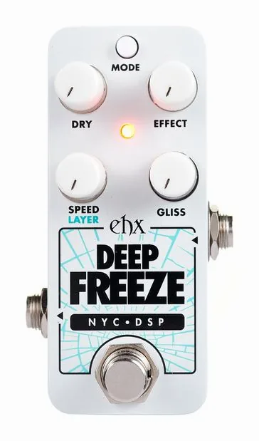 Electro Harmonix Pico Deep Freeze, ingressi e uscite laterali