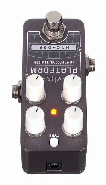 Electro Harmonix Pico Platform Compressor/Lim., grafica del pannello superiore