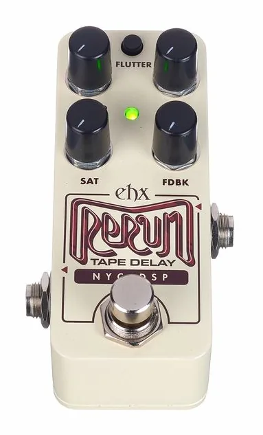 Electro Harmonix Pico Rerun Tape Delay, ingressi e uscite laterali