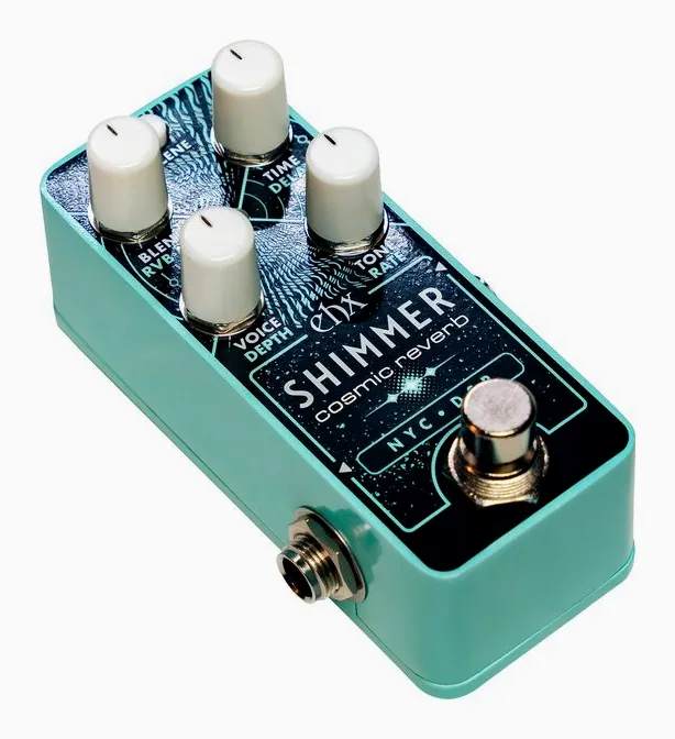 Electro Harmonix Pico Shimmer Reverb, connettori sul retro dell'unita