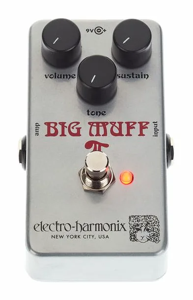 Electro Harmonix Ram's Head Big Muff Fuzz, ingressi e uscite laterali