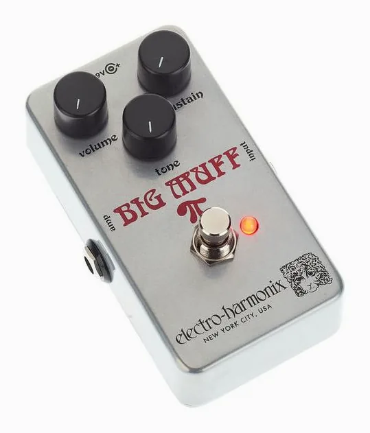 Electro Harmonix Ram's Head Big Muff Fuzz, led e interruttore a pedale