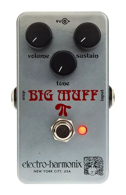 Electro Harmonix Ram's Head Big Muff Fuzz, ingressi e uscite laterali