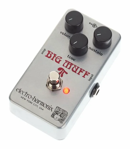 Electro Harmonix Ram's Head Big Muff Fuzz fotografato frontalmente