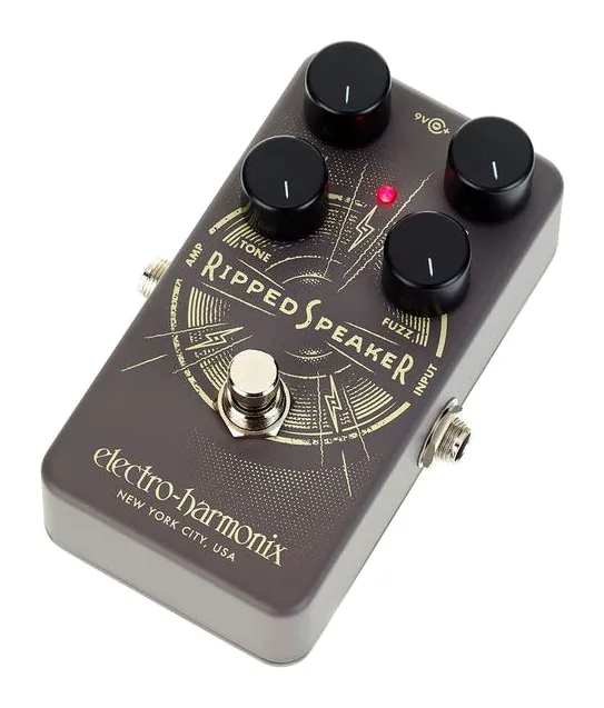 Electro Harmonix Ripped Speaker Fuzz fotografato frontalmente