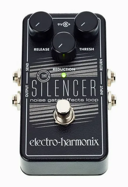 Electro Harmonix Silencer, led e interruttore a pedale