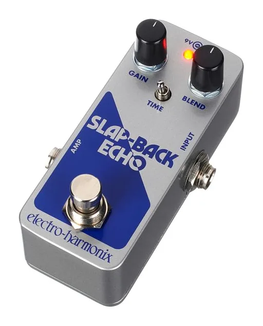 Electro Harmonix Slap-Back Echo fotografato frontalmente