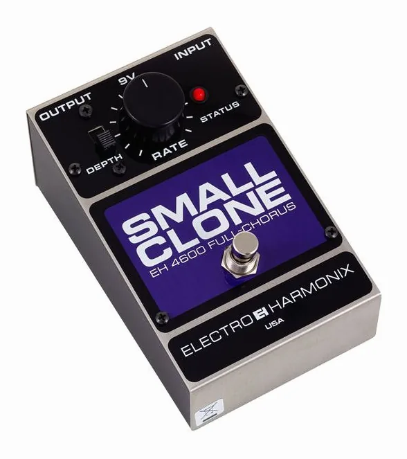Electro Harmonix Small Clone, led e interruttore a pedale