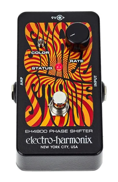 Electro Harmonix Small Stone, ingressi e uscite laterali