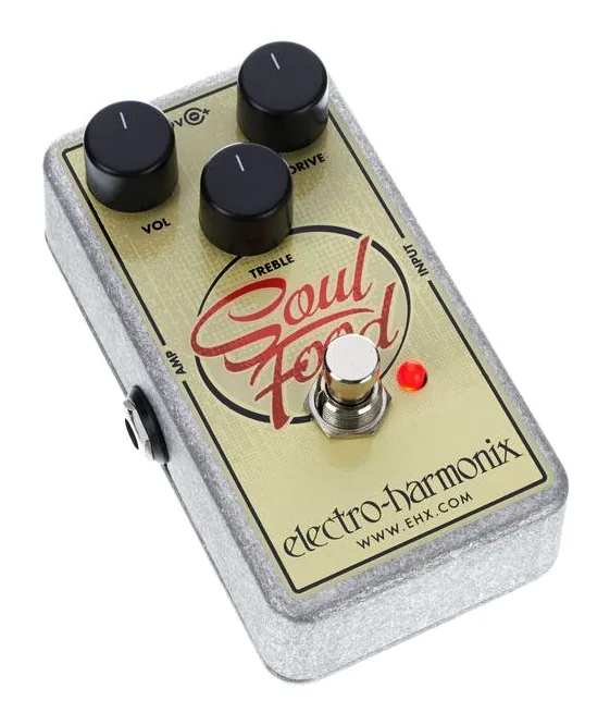 Electro Harmonix Soul Food, manopole viste dall'alto