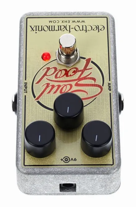 Electro Harmonix Soul Food, manopole viste dall'alto