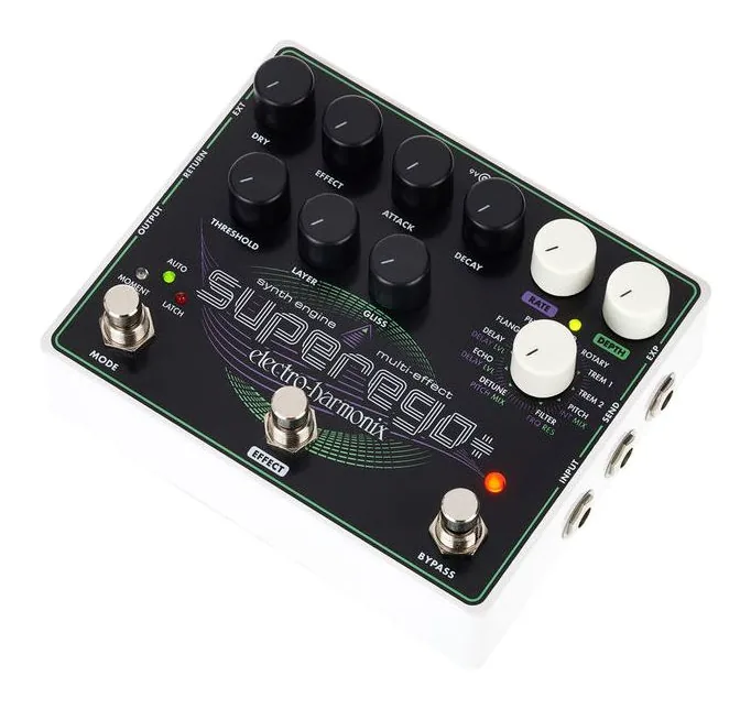Electro Harmonix Superego Plus fotografato frontalmente
