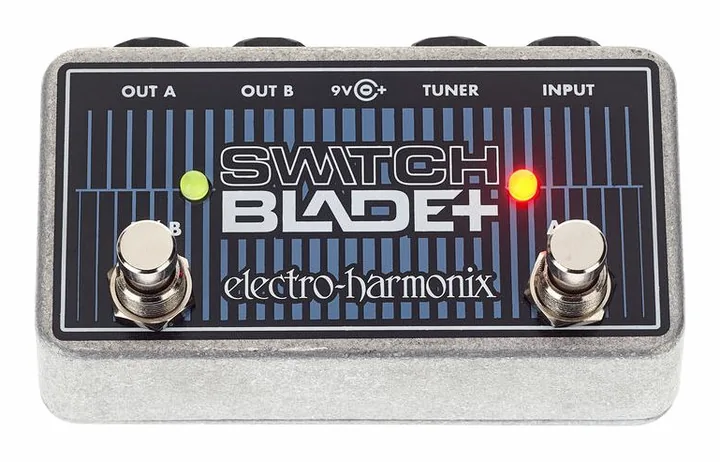 Electro Harmonix Switchblade Plus, ingressi e uscite laterali