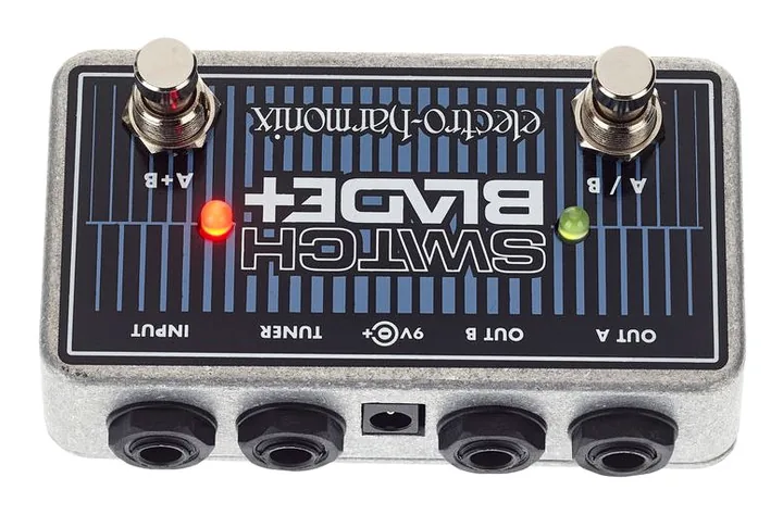 Electro Harmonix Switchblade Plus, connettori sul retro dell'unita