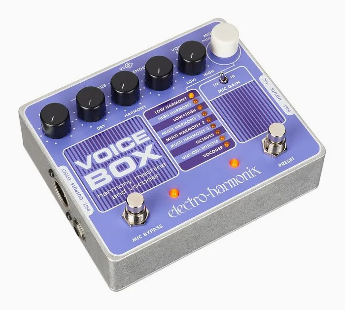 Electro Harmonix Voice Box, led e interruttore a pedale