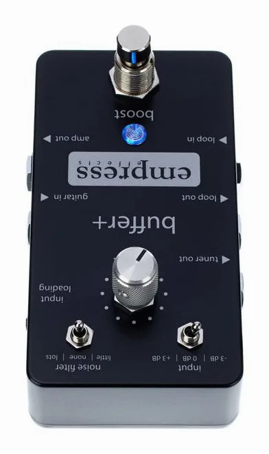 Empress Effects Buffer+, led e interruttore a pedale