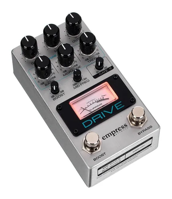 Empress Effects Drive Overdrive, led e interruttore a pedale