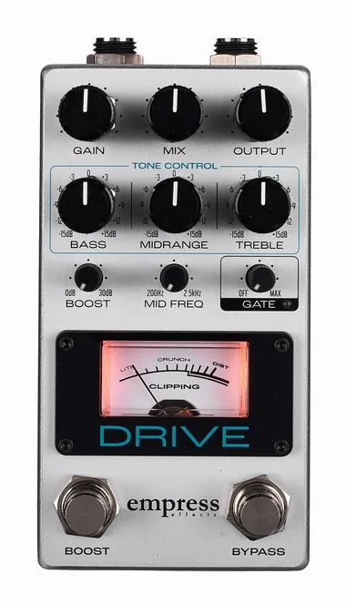 Empress Effects Drive Overdrive, led e interruttore a pedale