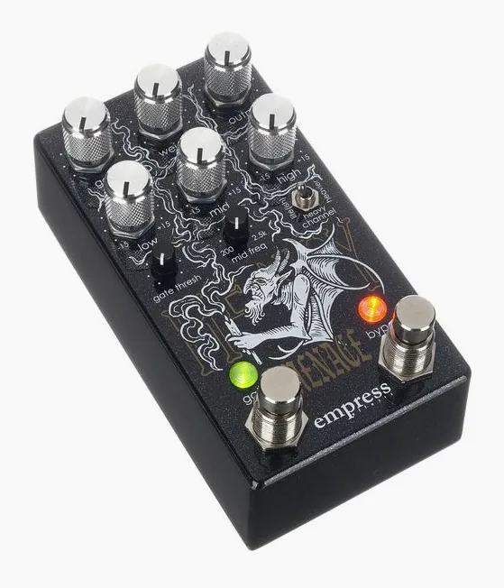 Empress Effects Heavy Menace, connettori sul retro dell'unita