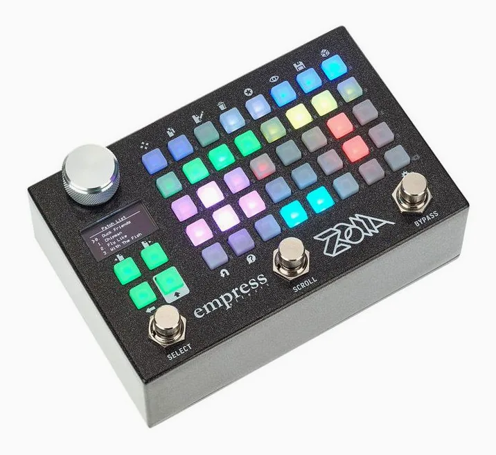 Empress Effects ZOIA, connettori sul retro dell'unita