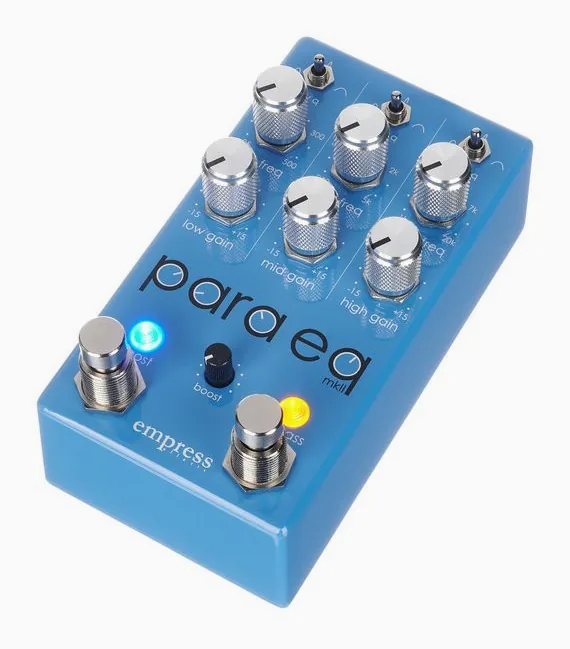Empress Effects ParaEQ MKII, grafica del pannello superiore