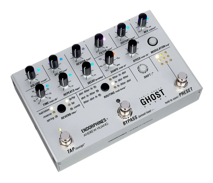 Endorphin.es Ghost Pedal, footswitch in primo piano