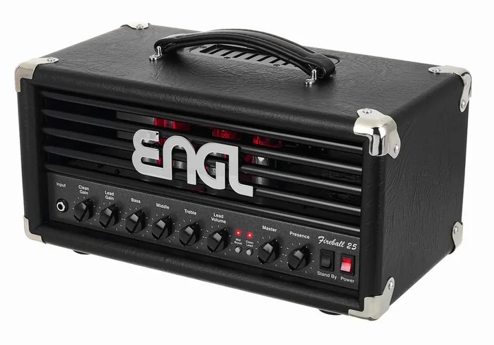 Engl E633 KT77 Fireball 25 LTD, vista laterale del cabinet