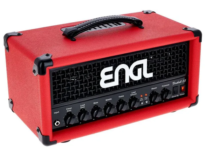 Engl E633SR Fireball 25 LTD Red, angolo del cabinet