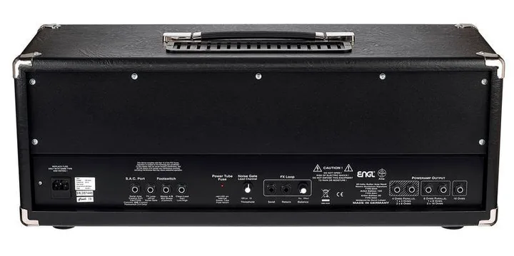 Engl E653 Artist Blackout 50, logo e finiture del pannello frontale