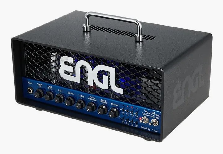 Engl E658 Steve Morse Signature 20, pannello dei controlli in primo piano