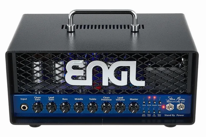 Engl E658 Steve Morse Signature 20, vista dall'alto della testata