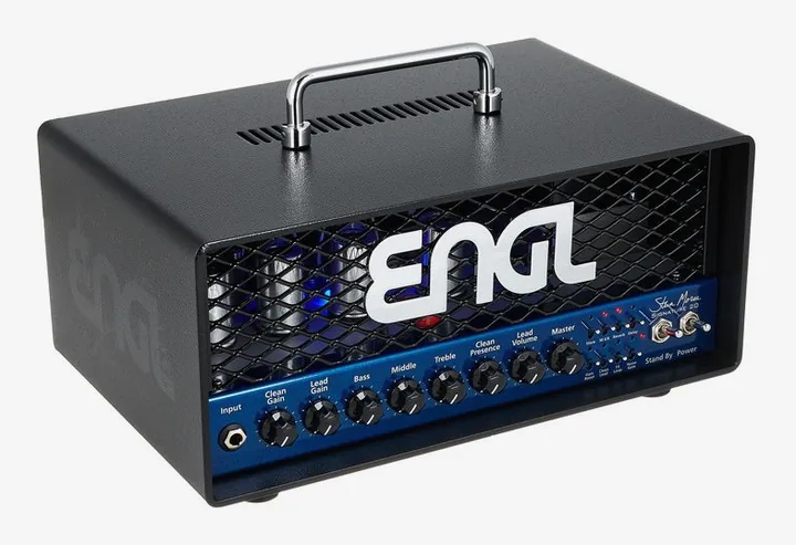 Engl E658 Steve Morse Signature 20, retro con le prese di collegamento