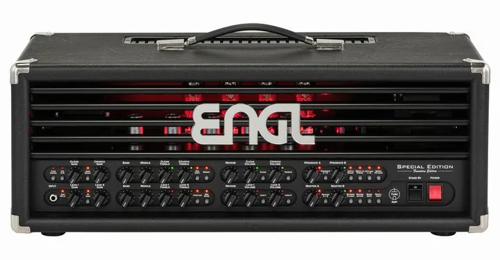 Engl E670FE-6L6 Special Edition, logo e finiture del pannello frontale