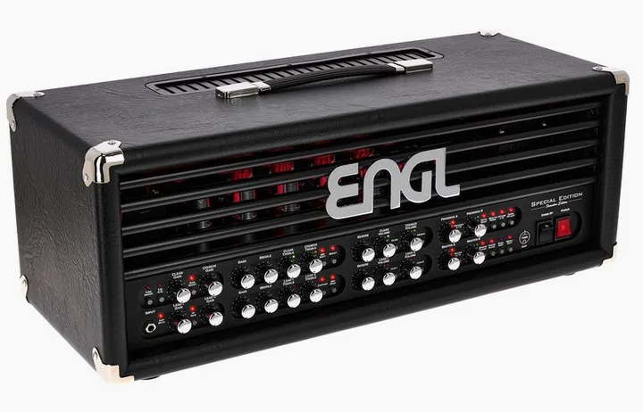 Engl E670FE-EL34 Special Edition, logo e finiture del pannello frontale