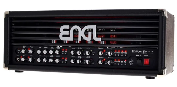 Engl E670FE-EL34 Special Edition, vista dall'alto della testata