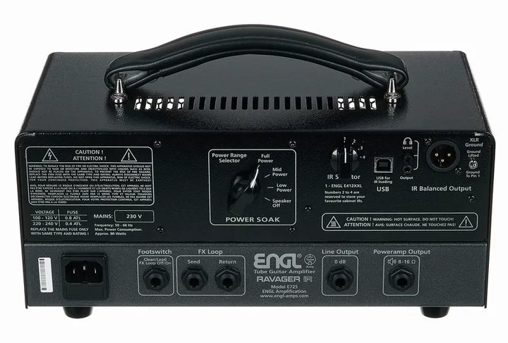 Engl E725 Ravager IR, angolo del cabinet