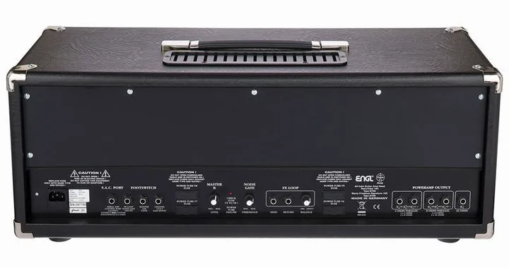 Engl E766 Marty Friedman Head, retro con le prese di collegamento