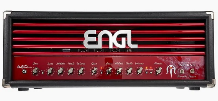 Engl E766 Marty Friedman Head, manopole e selettore dei canali