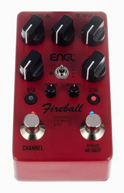 Engl EP635 Fireball IR, logo e finiture del pannello frontale