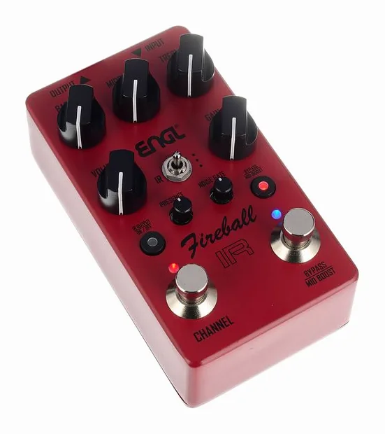 Engl EP635 Fireball IR, logo e finiture del pannello frontale