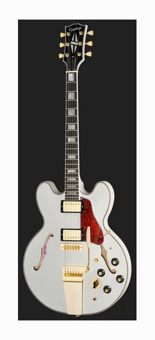 Epiphone Alex Lifeson 1976 ES-355 Re AW, corpo e verniciatura in primo piano