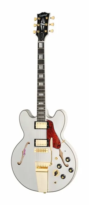 Epiphone Alex Lifeson 1976 ES-355 Re AW fotografato frontalmente