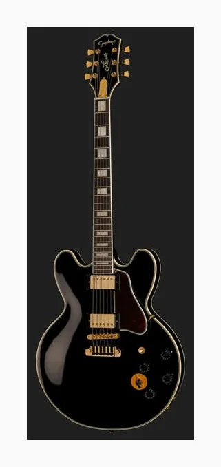 Epiphone B.B. King Lucille, pickup e manopole dei controlli
