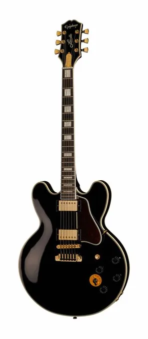 Epiphone B.B. King Lucille fotografato frontalmente