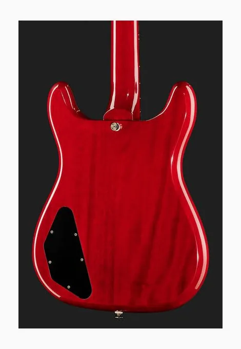 Epiphone Crestwood Custom Cherry, paletta con meccaniche e logo
