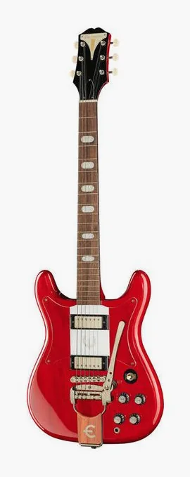 Epiphone Crestwood Custom Cherry visto di fronte