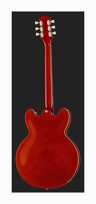 Epiphone ES-335 Cherry w/Case, ponte e meccaniche di intonazione